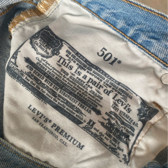 levi’s 501 shorts - Picture 4 of 5